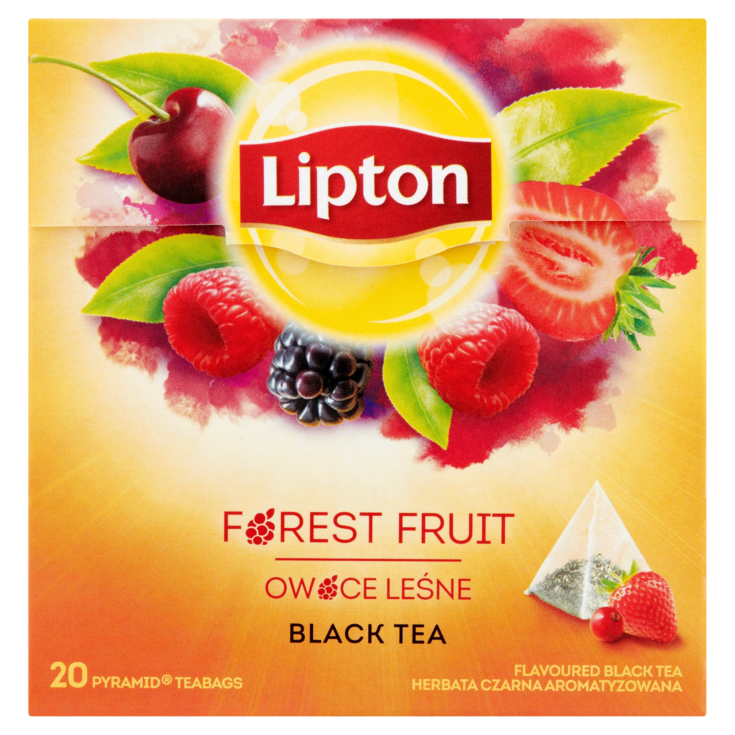 LIPTON Herbata ekspresowa Owoce leśne 20szt. 34 g