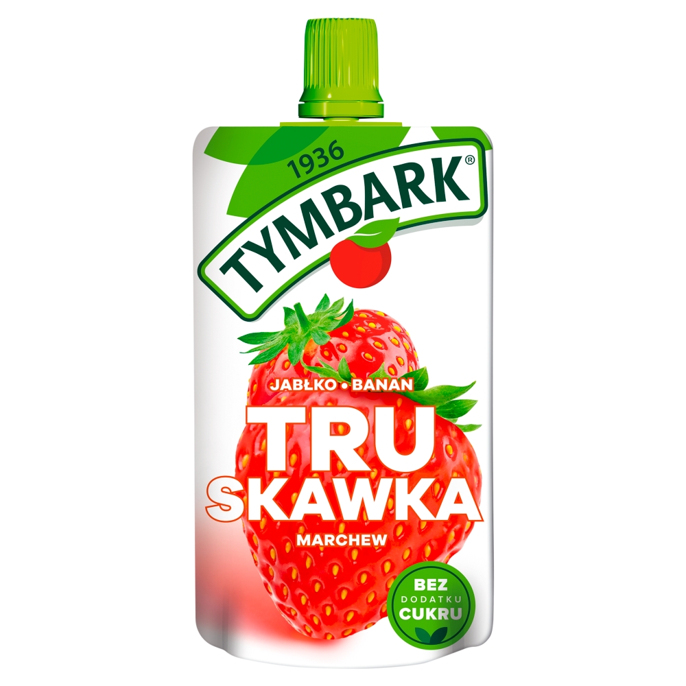 TYMBARK Mus truskawka-jabłko-banan-marchew 120 g