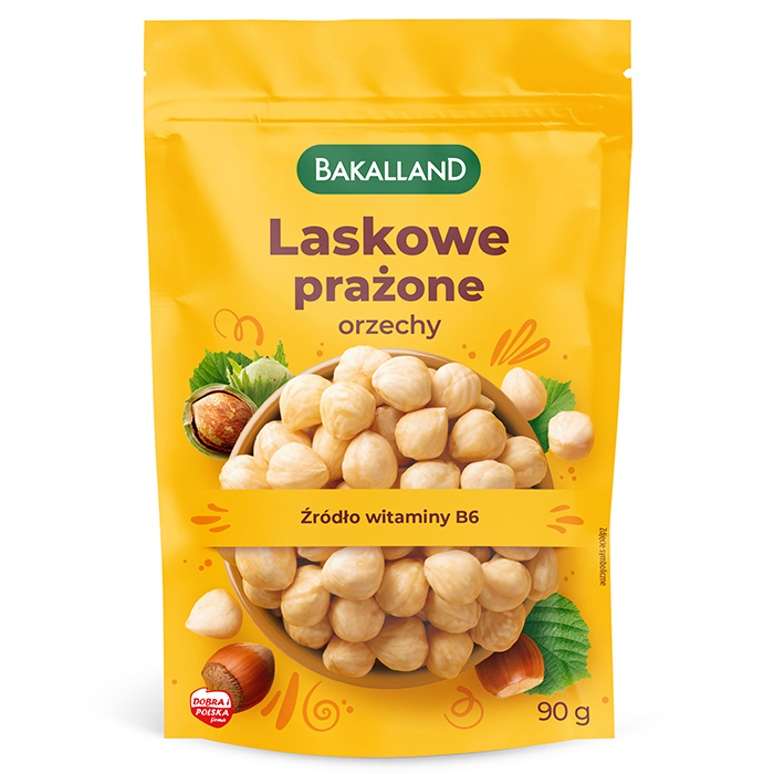 BAKALLAND Orzechy laskowe blanszowane 90 g