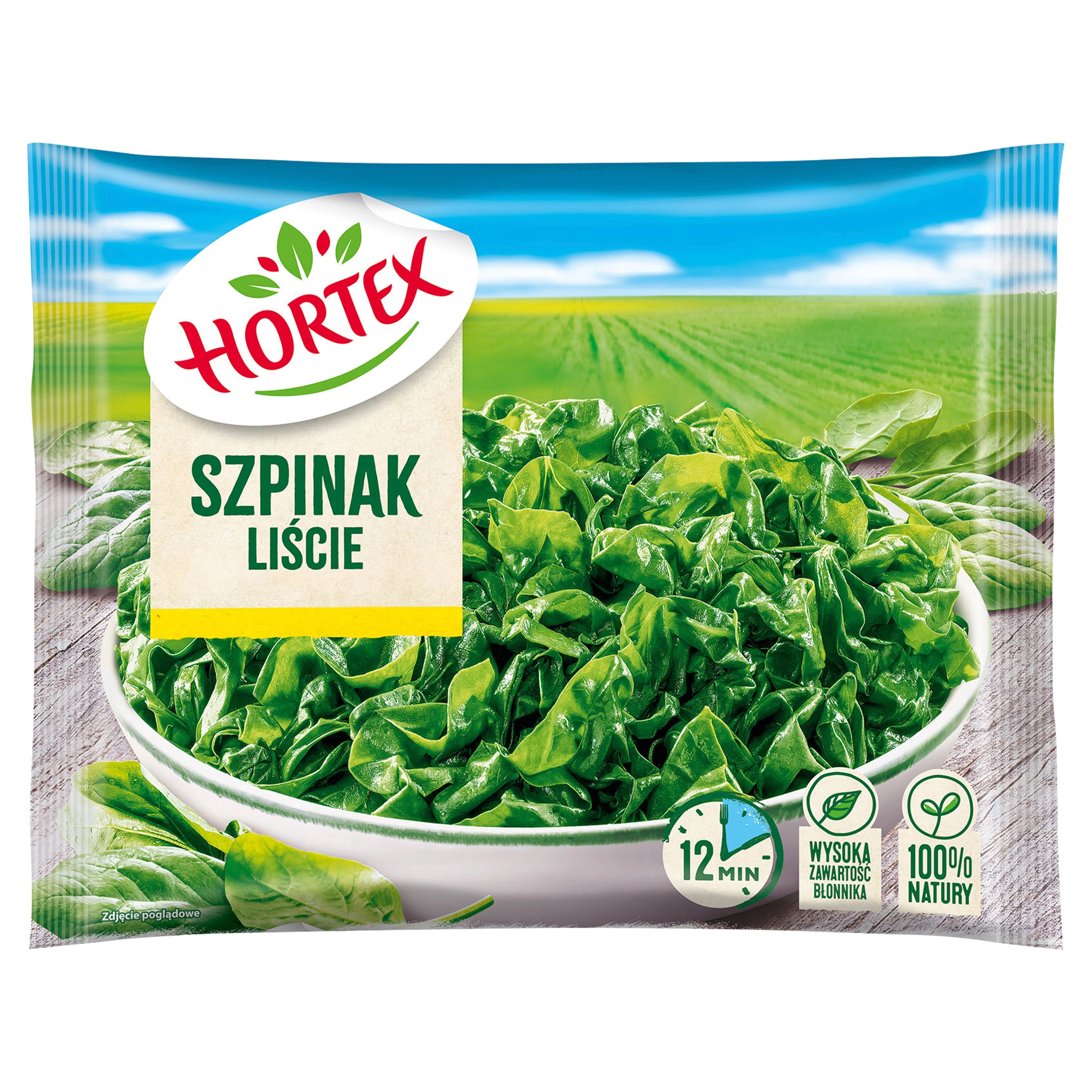 HORTEX Szpinak liście mrożony 450 g