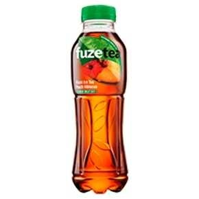 FUZETEA Napój niegazowany herbaciany o smaku brzoskwiniowym z hibiskusem 500 ml