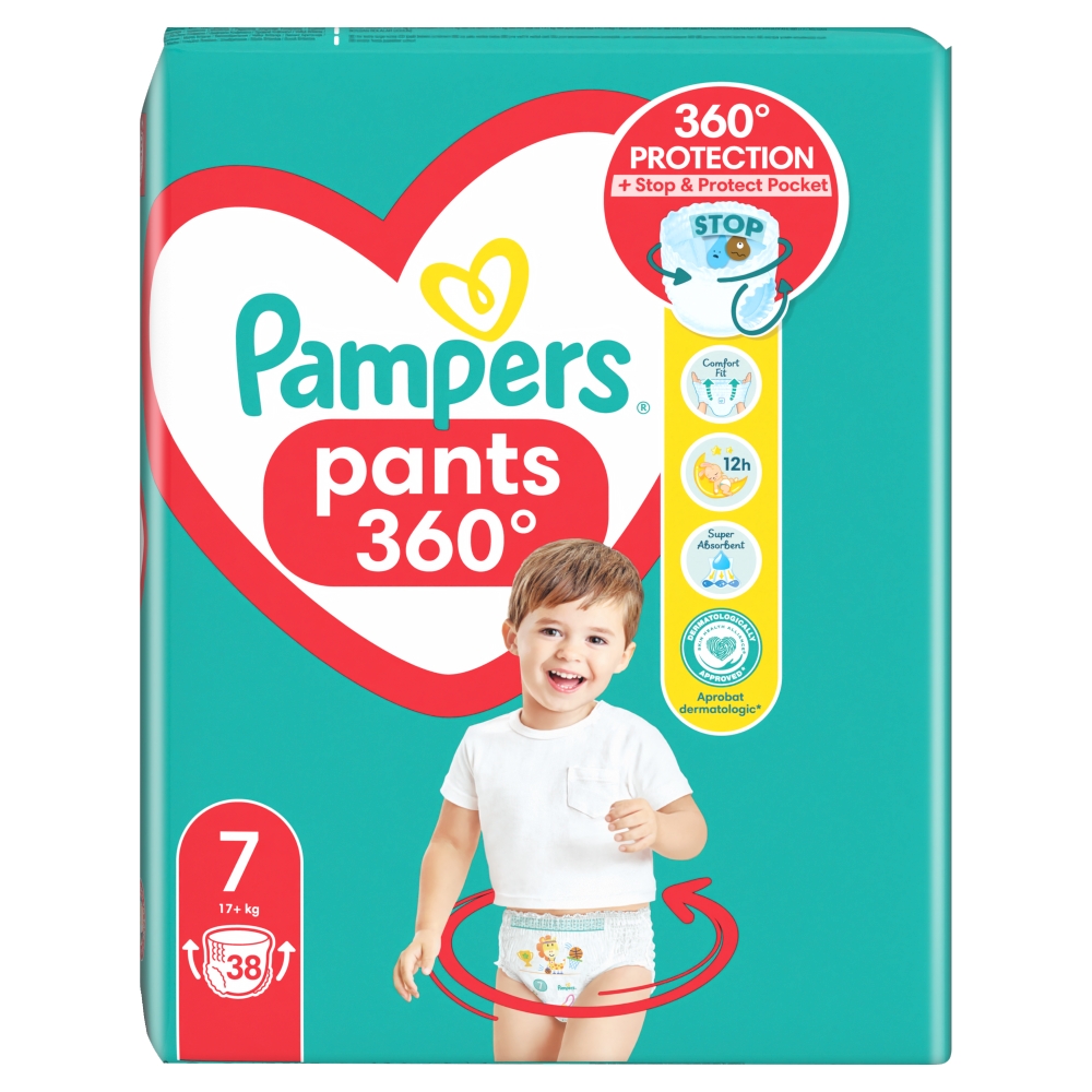 PAMPERS JP PANTS 7-XXLARGE 38