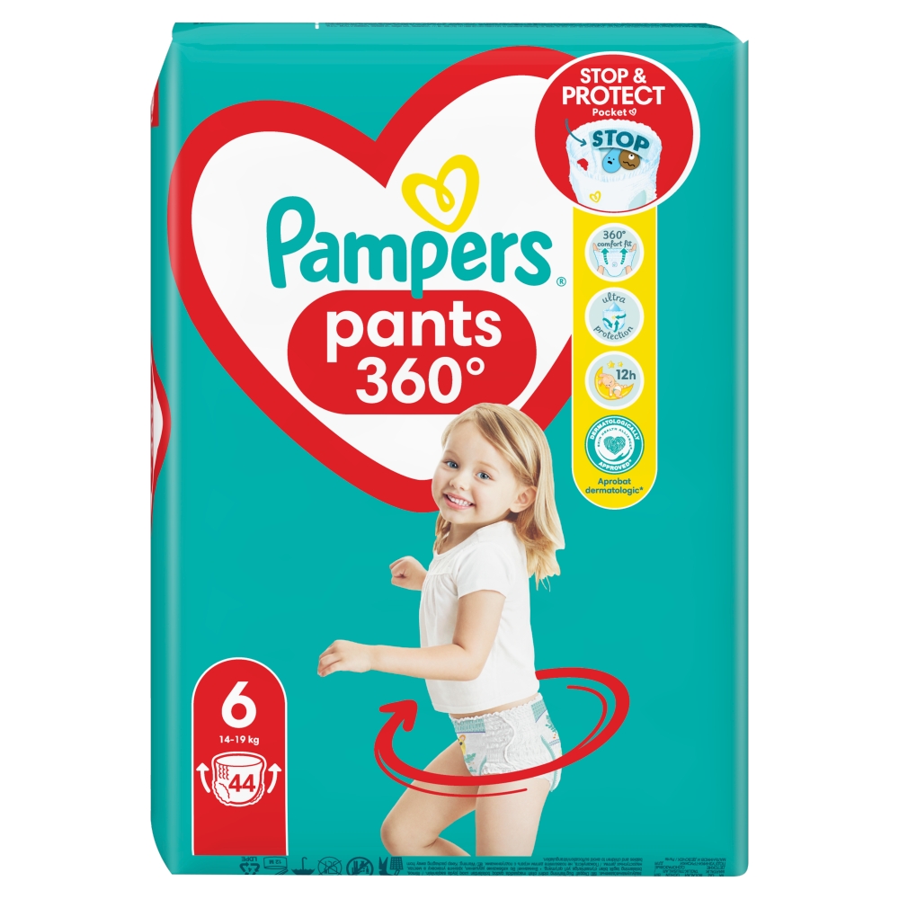 PAMPERS JP PANTS 6-EXLARGE 44
