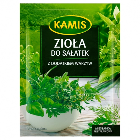 KAMIS Zioła do sałatek z dodatkiem warzyw 10 g