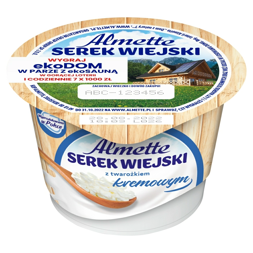 ALMETTE Serek wiejski z twarożkiem kremowym 150 g