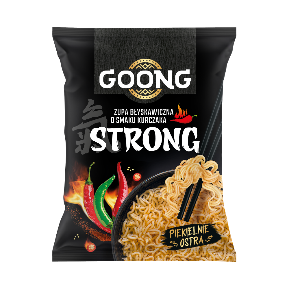 GOONG Zupa błyskawiczna o smaku kurczaka STRONG 65 g