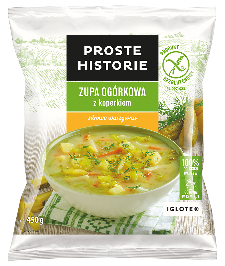 PROSTE HISTORIE Zupa Ogórkowa z koperkiem 450g