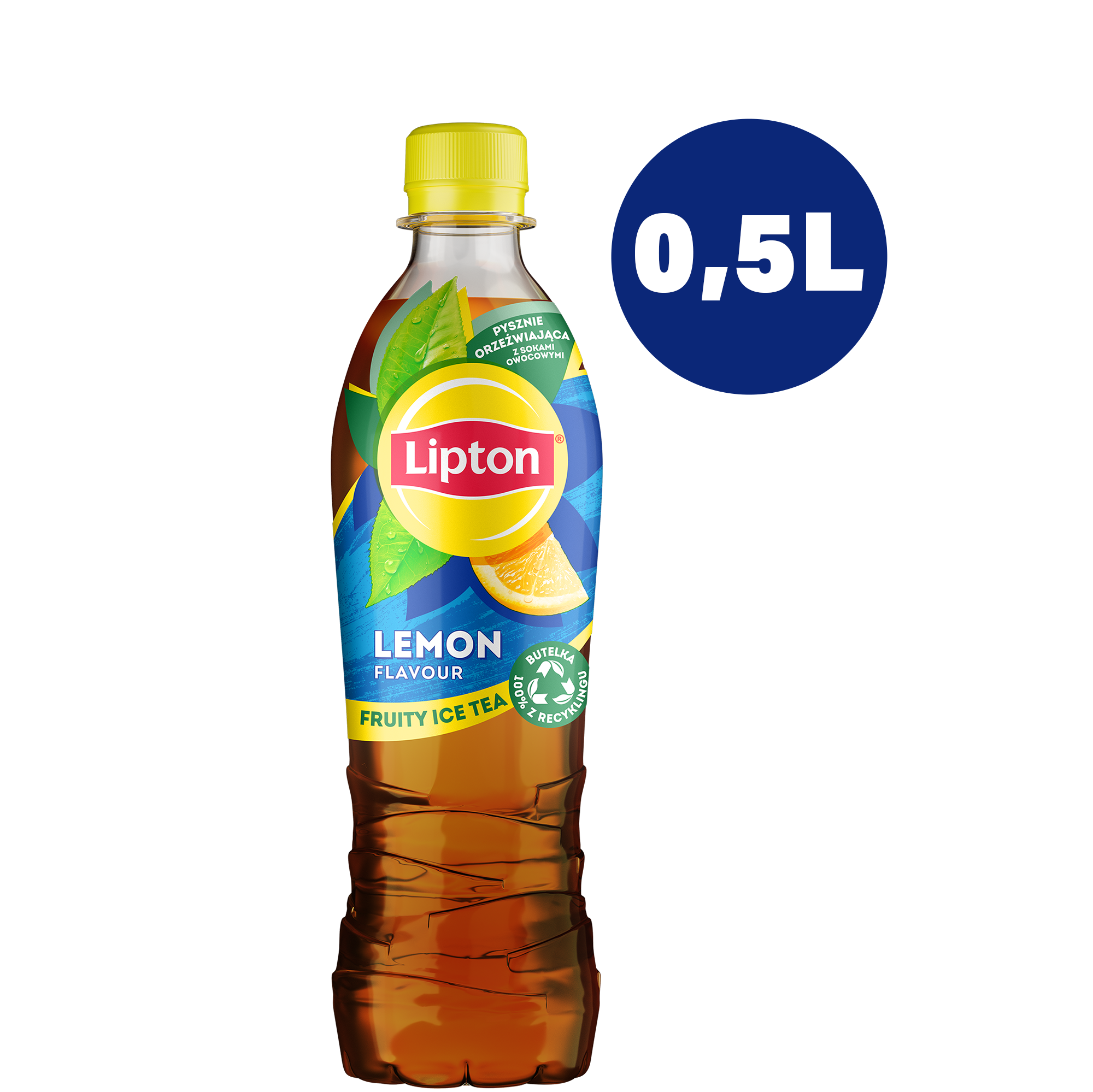 LIPTON ICE TEA Napój o smaku cytryny z ekstraktem z czarnej herbaty 500ml