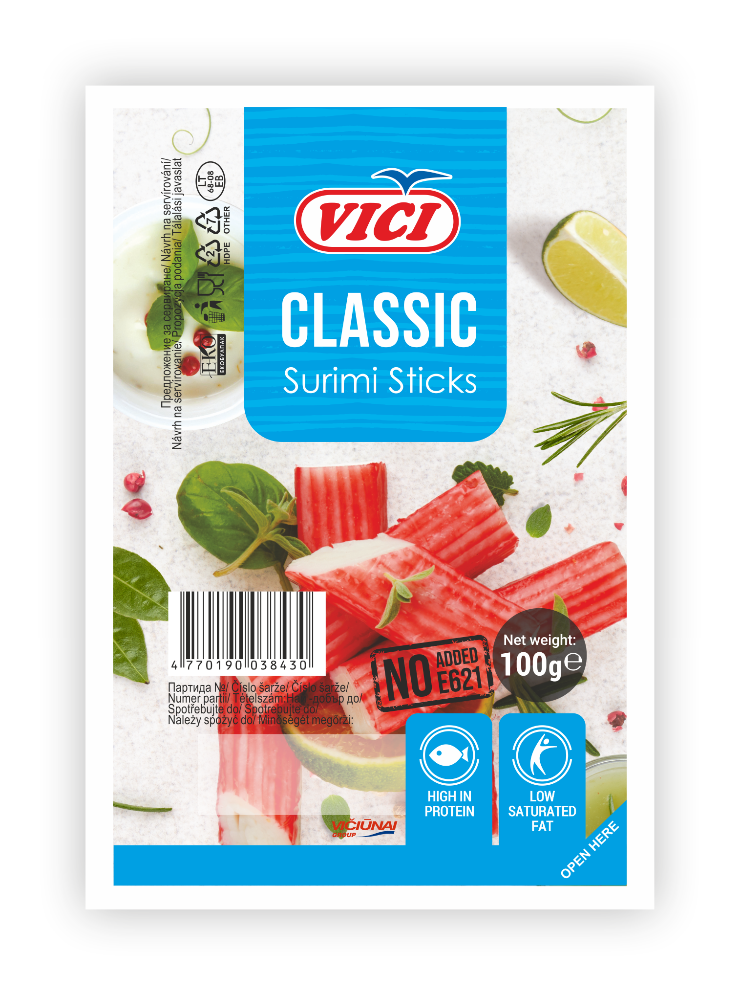VICI Paluszki surimi 100g