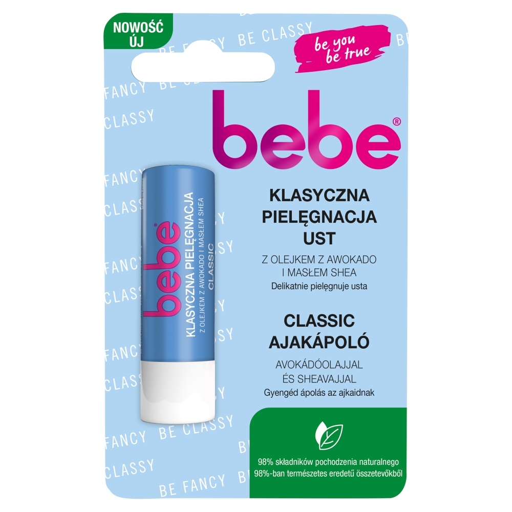 BEBE Klasyczna pomadka do ust 4,9 g