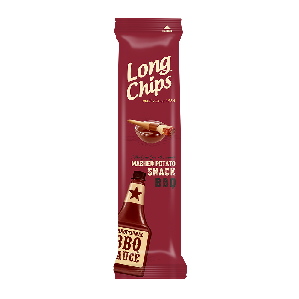 LONG CHIPS Chipsy ziemniaczane o smaku barbecue 75g