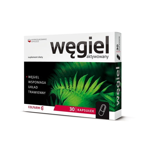 COLFARM Węgiel aktywny (30 kapsułek)