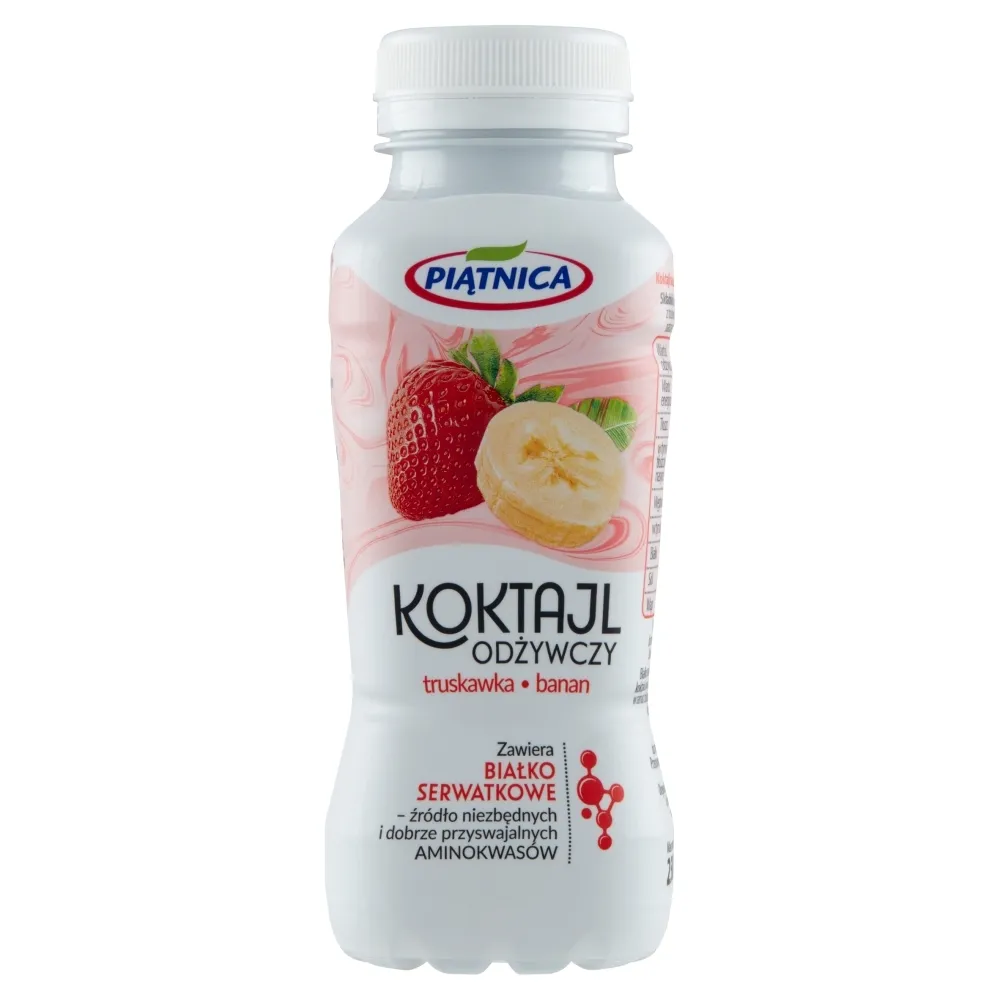 PIĄTNICA Koktajl odżywczy truskawka banan 250ml