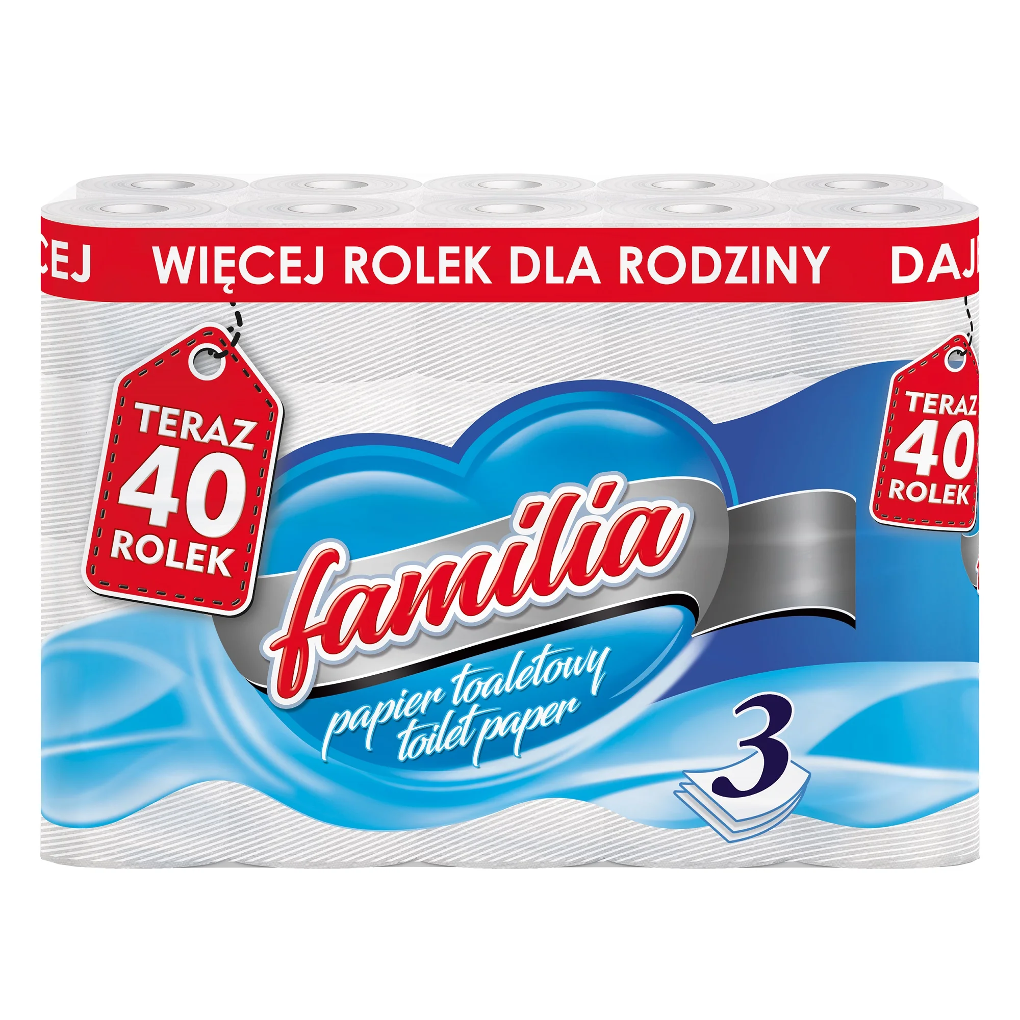 FAMILIA Papier toaletowy 40 rolek
