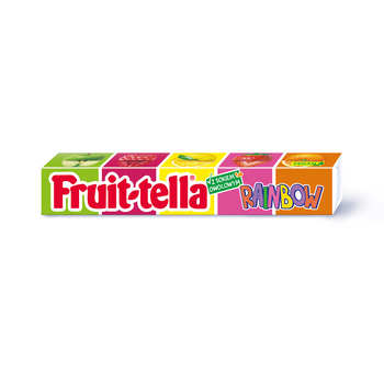 FRUIT-TELLA Cukierki do żucia o smaku owocowym Rainbow 41g