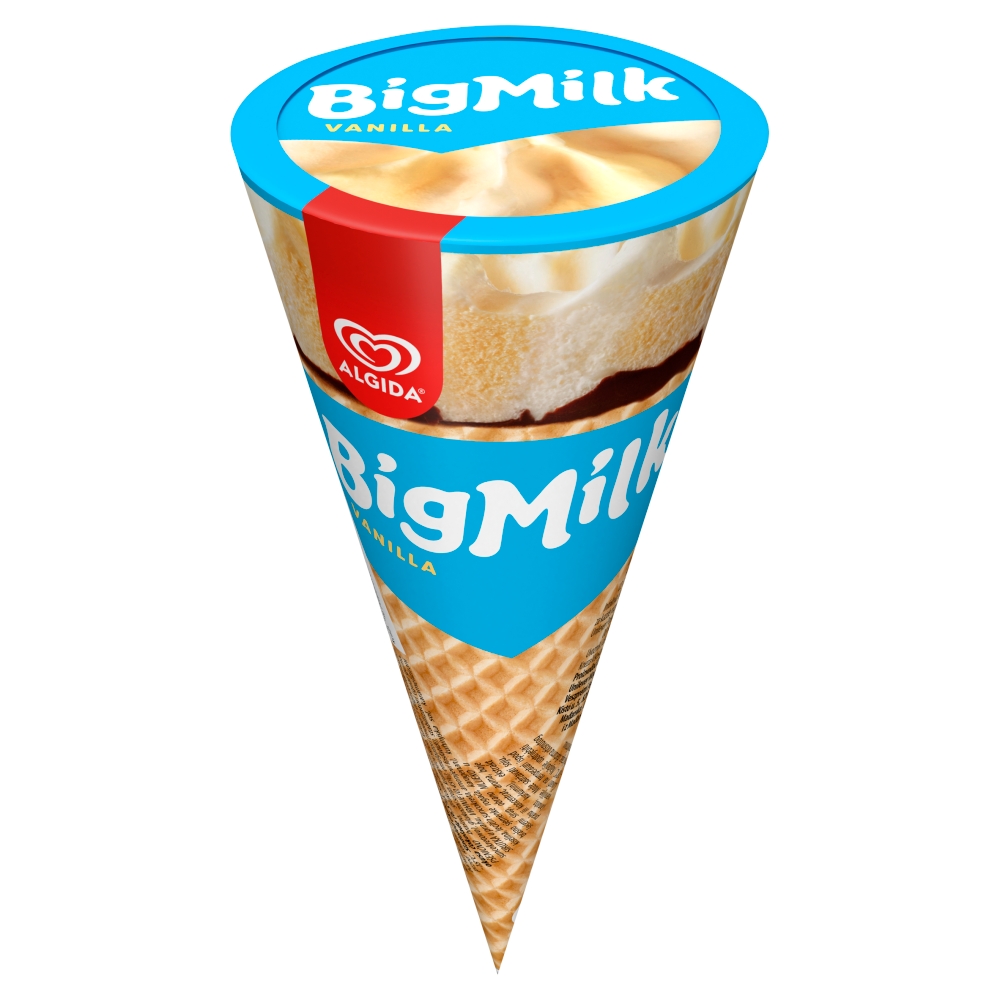 BIG MILK Rożek waniliowy 110ml