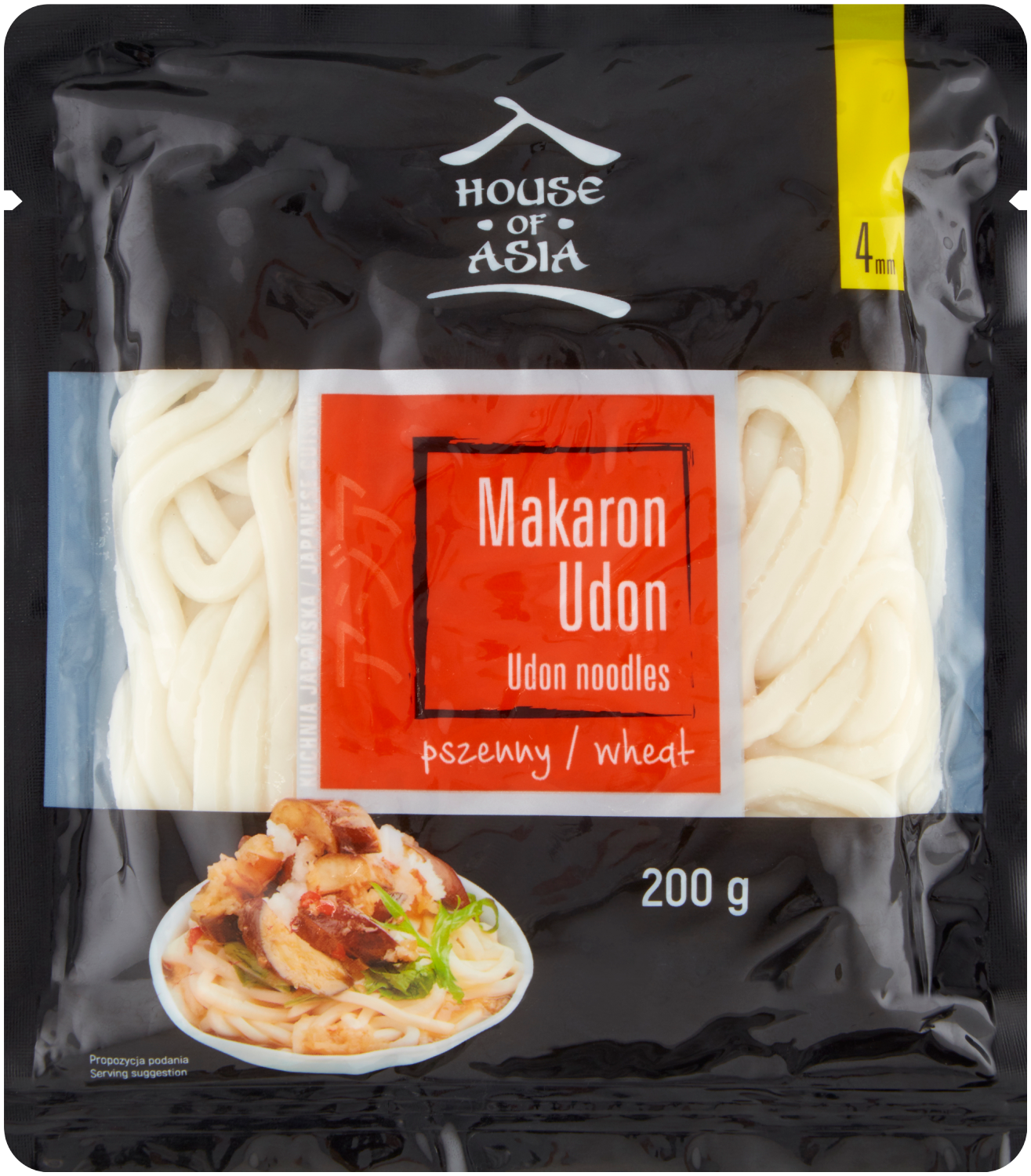 Makaron świeży Udon, HOUSE OF ASIA, , 200 g | Mamyito.pl
