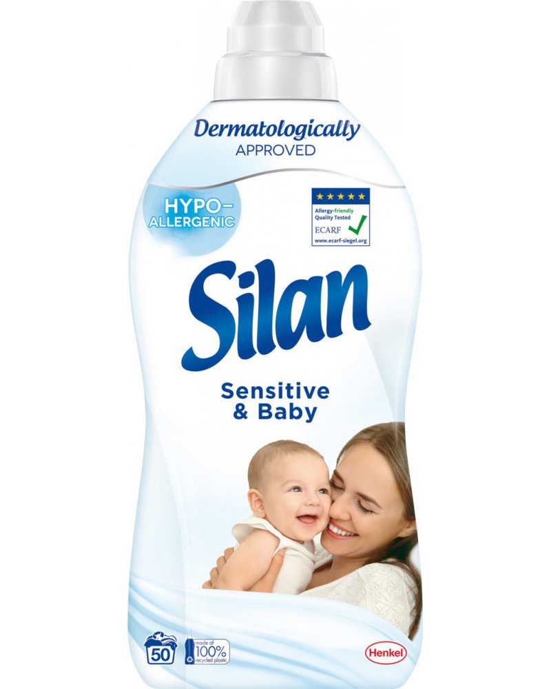 SILAN Płyn do płukania Sensitive & Baby 1100ml
