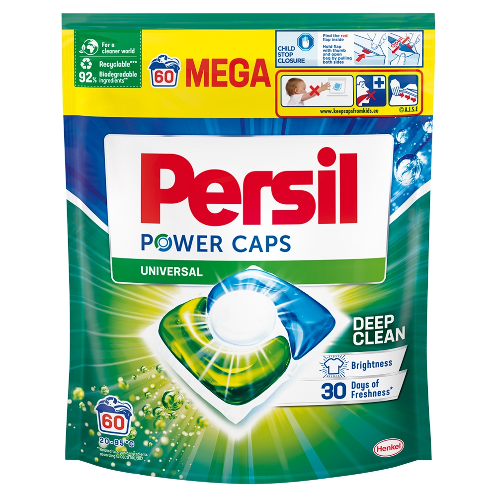 PERSIL POWER CAPS Kapsułki do prania Universal 60 szt.