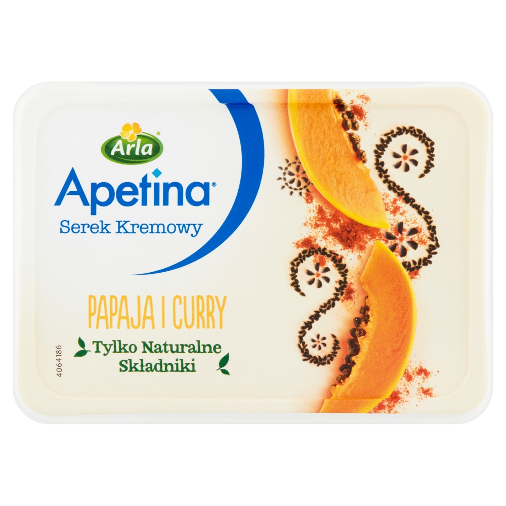 APETINA Serek kremowy papaja i curry 125 g