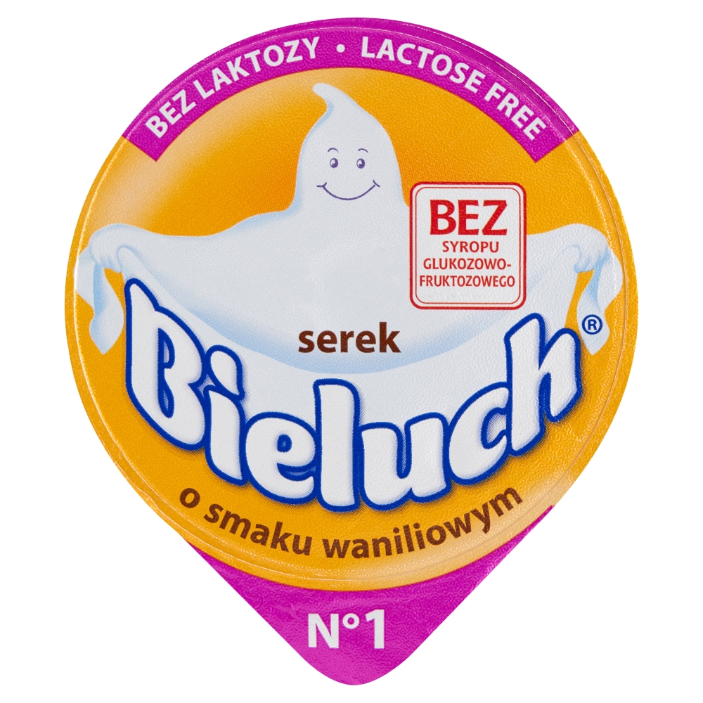 BIELUCH Serek o smaku waniliowym bez laktozy 150 g