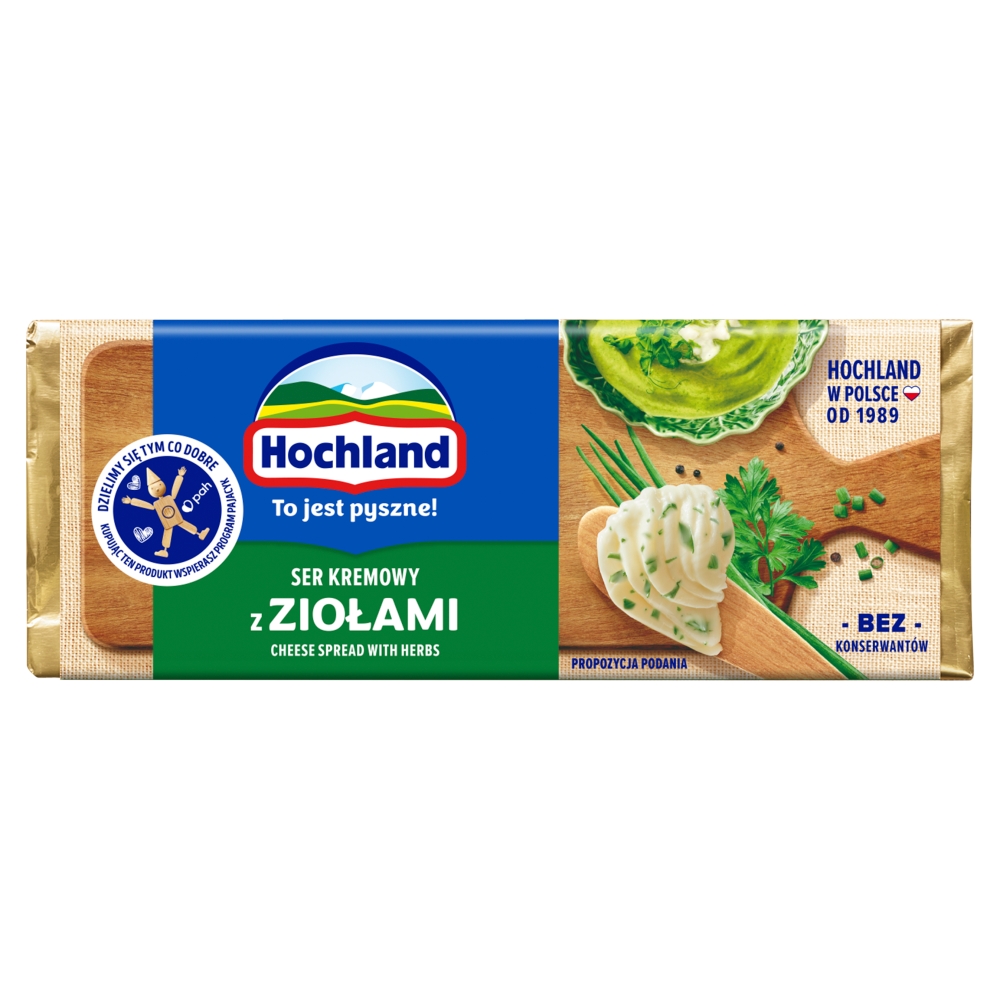 HOCHLAND Ser kremowy z ziołami 90 g