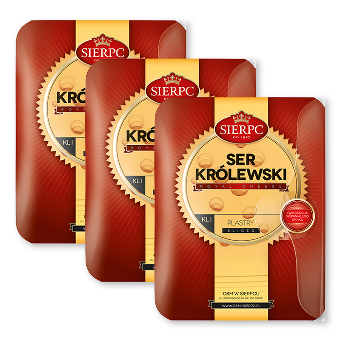 SIERPC Ser Królewski w plastrach x3