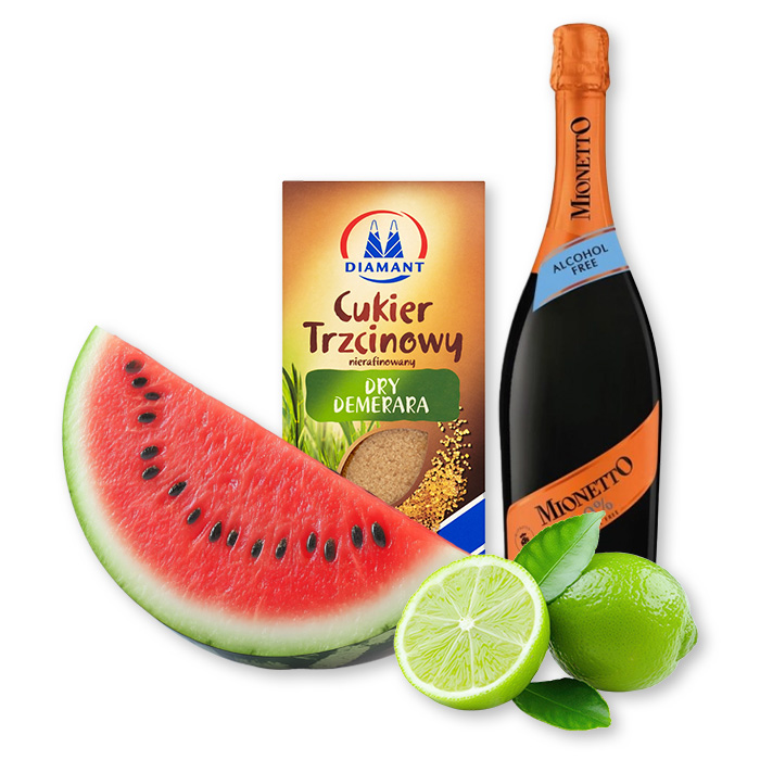 Drink arbuzowy bezalkoholowy