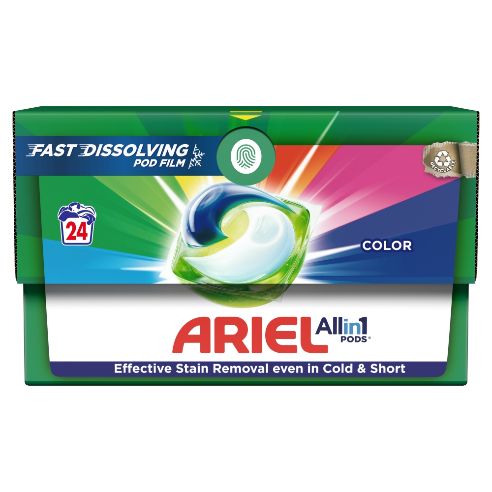ARIEL ALL IN 1 PODS Kapsułki do prania Color 24 szt.