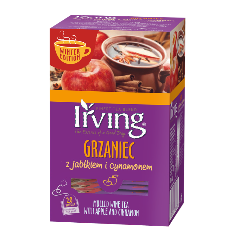 IRVING Grzaniec z jabłkiem i cynamonem 20 szt. 40 g