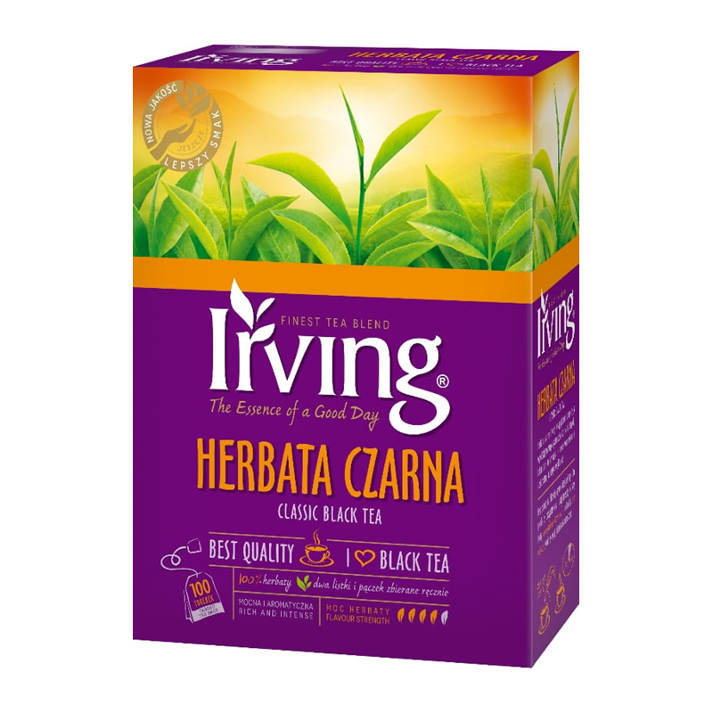 IRVING Herbata czarna 100 szt. 200 g