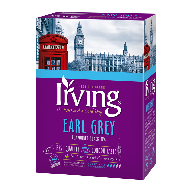 IRVING Herbata Earl Grey 100 szt. 200 g