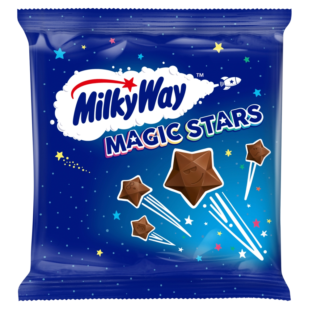 MILKY WAY MAGIC STARS Cukierki czekoladowe gwiazdki 33 g