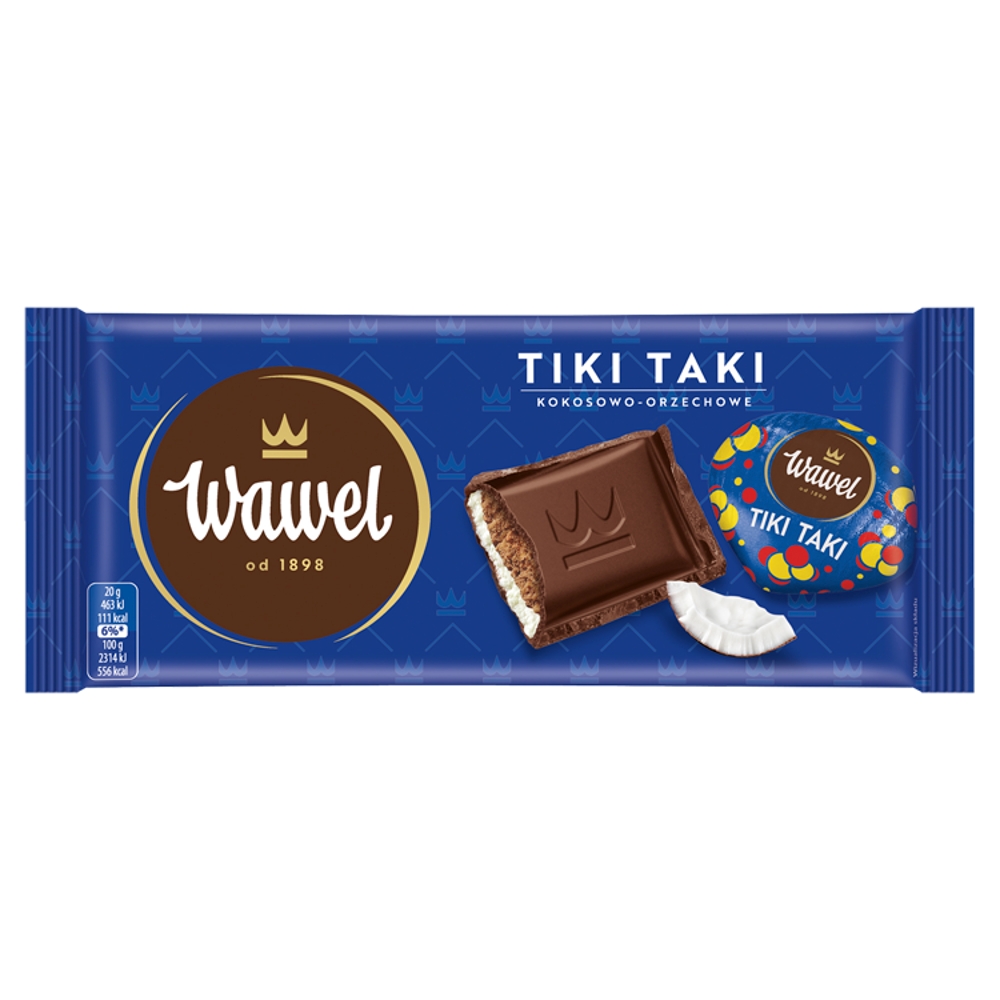WAWEL Czekolada nadziewana Tiki Taki 100 g