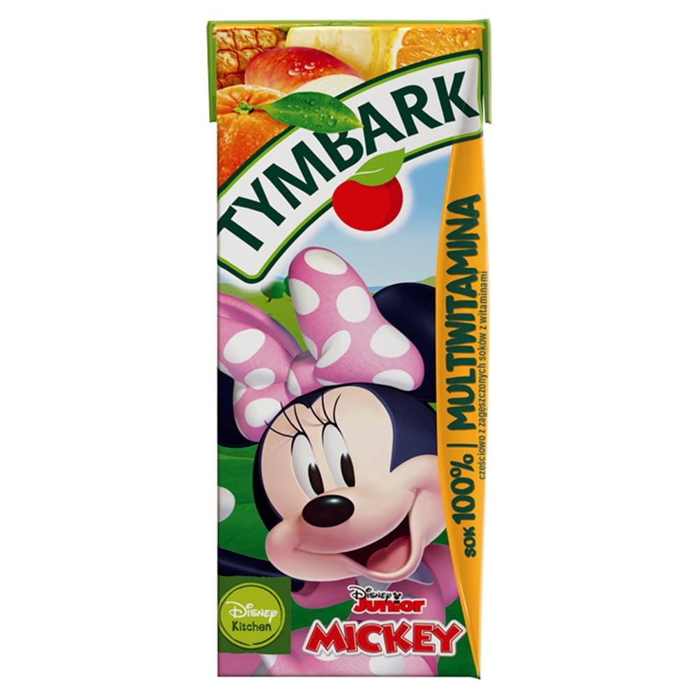 TYMBARK Sok 100 % multiwitamina 200 ml