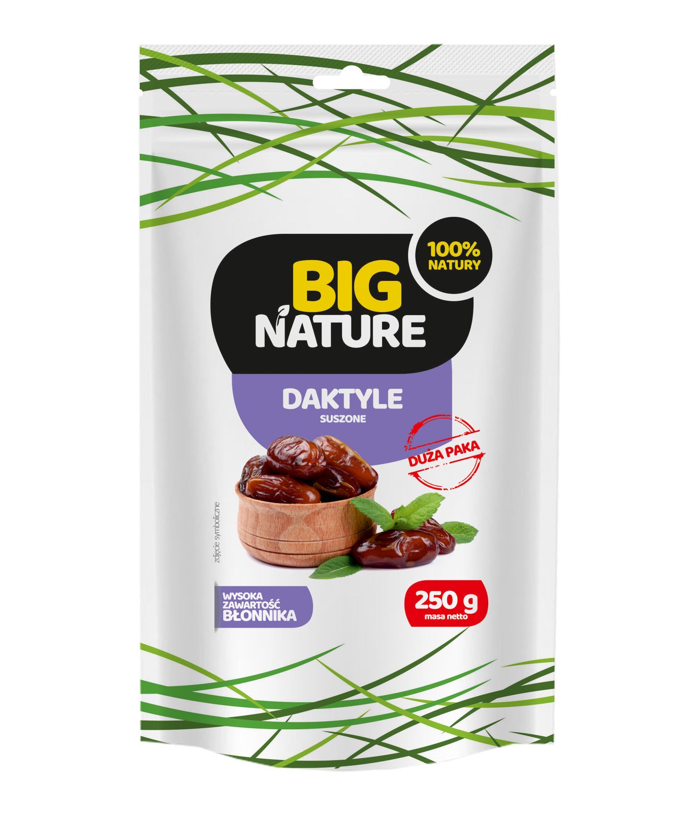 BIG NATURE Daktyle suszone bez pestek 250 g