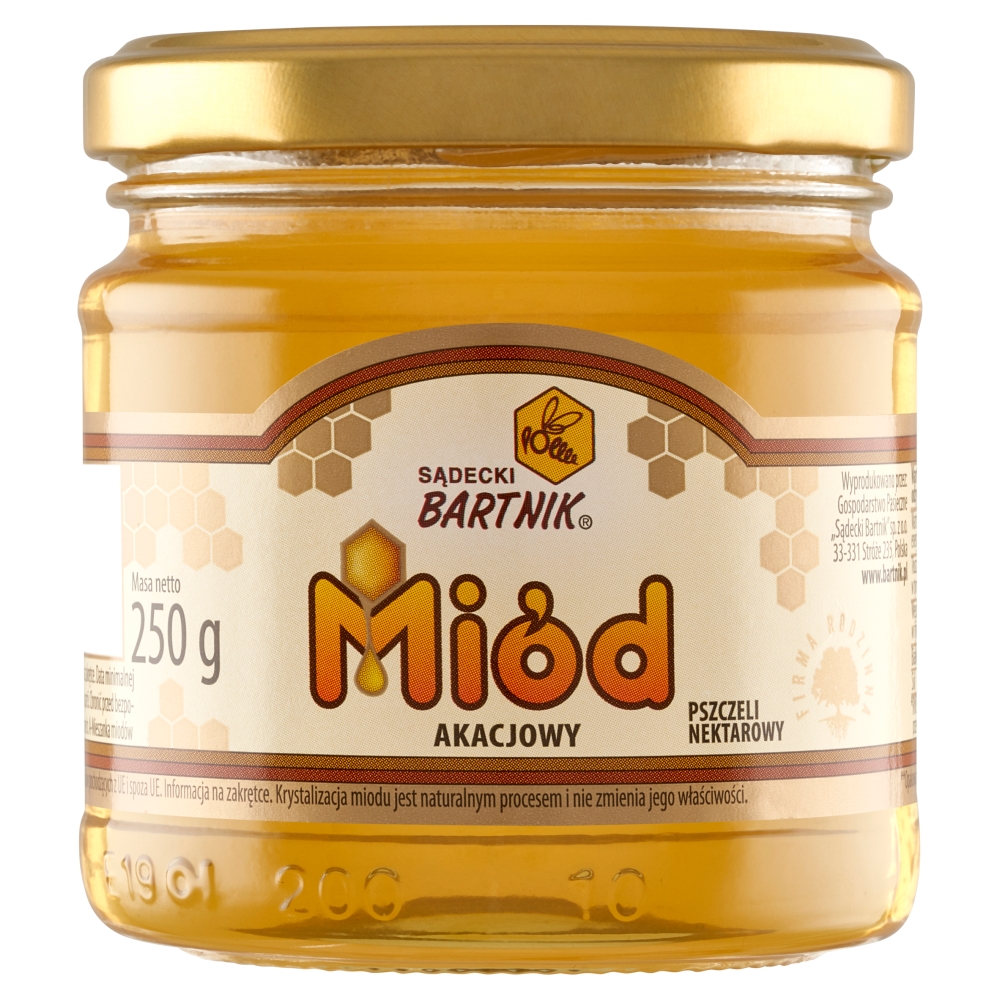 BARTNIK SĄDECKI Miód akacjowy 250 g