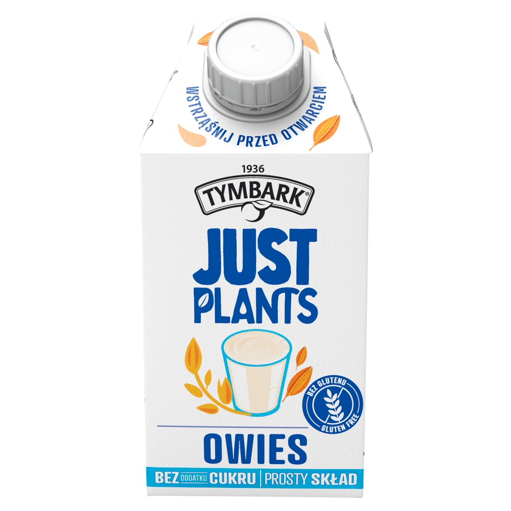 TYMBARK JUST PLANTS Napój owsiany VEGE 500 ml