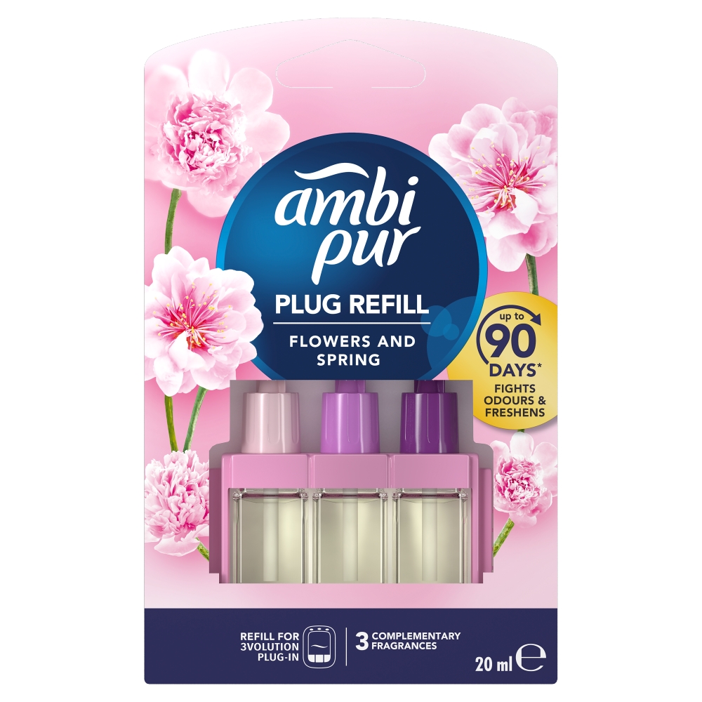 AMBI PUR Wkład do elektrycznego odświeżacza powietrza Flowers & Spring 20 ml