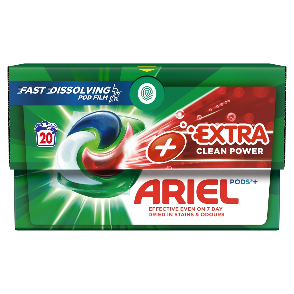 ARIEL ALL IN 1 PODS Kapsułki do prania Clean Power 20 szt.