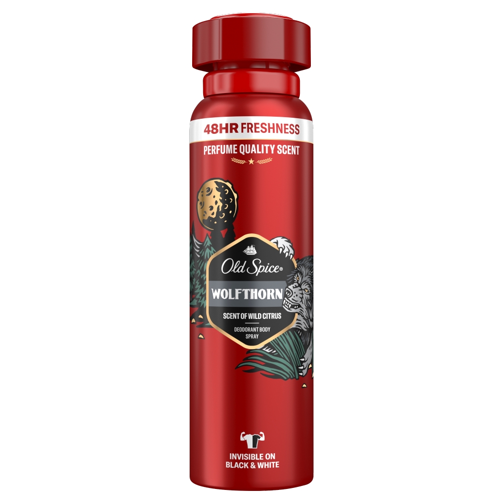 OLD SPICE WOLFTHORN Dezodorant w sprayu dla mężczyzn 150 ml