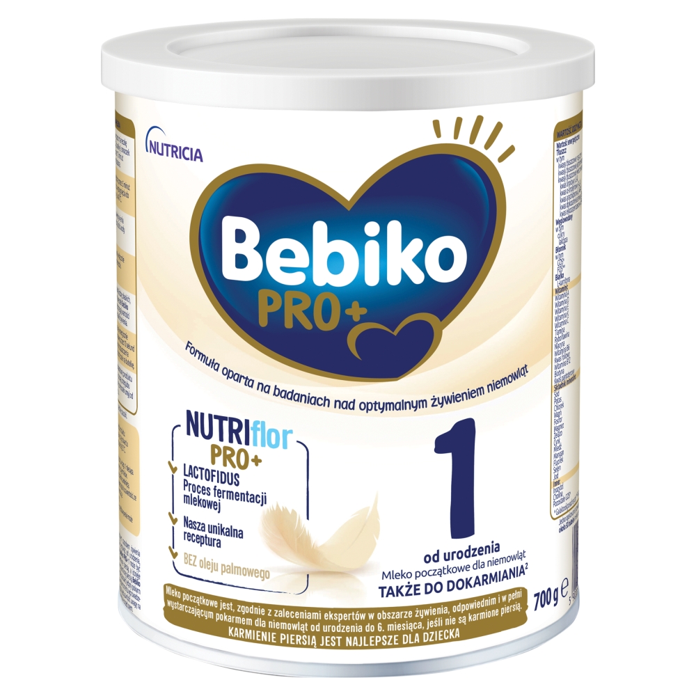 BEBIKO PRO+1 Mleko początkowe dla niemowląt od urodzenia 700 g