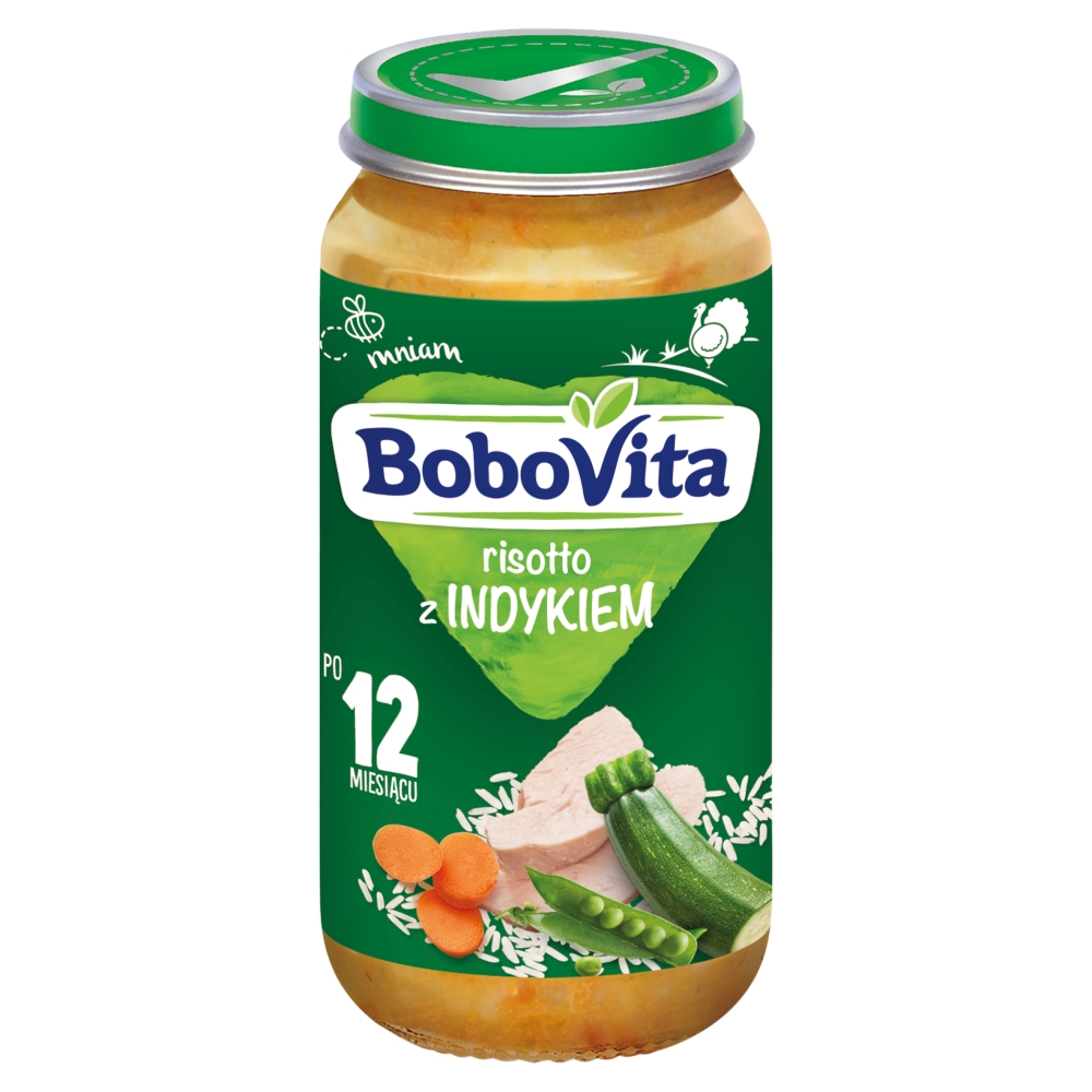 BOBOVITA Risotto z indykiem po 12 miesiącu 250 g