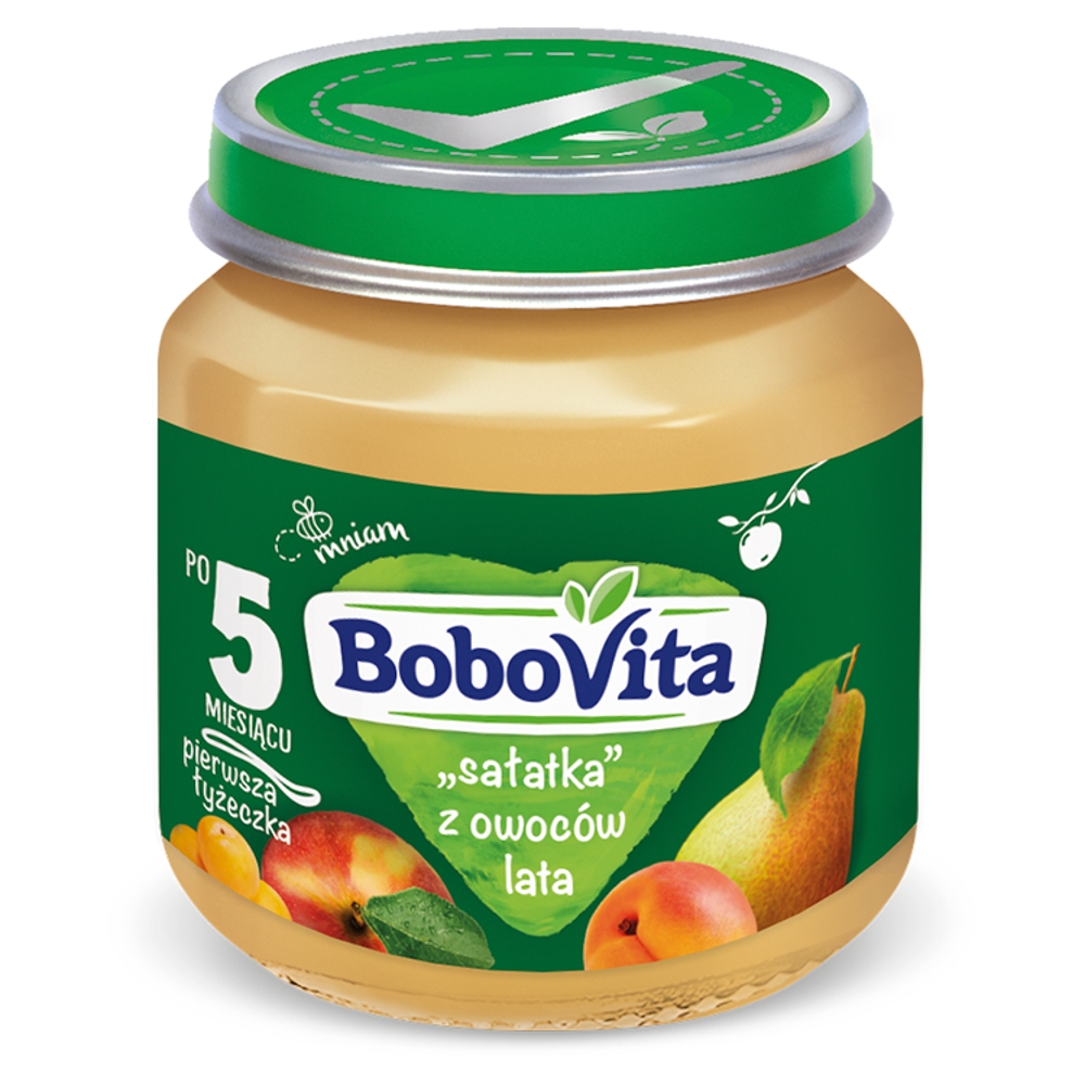 BOBOVITA Sałatka z owoców lata po 5 miesiącu 125 g
