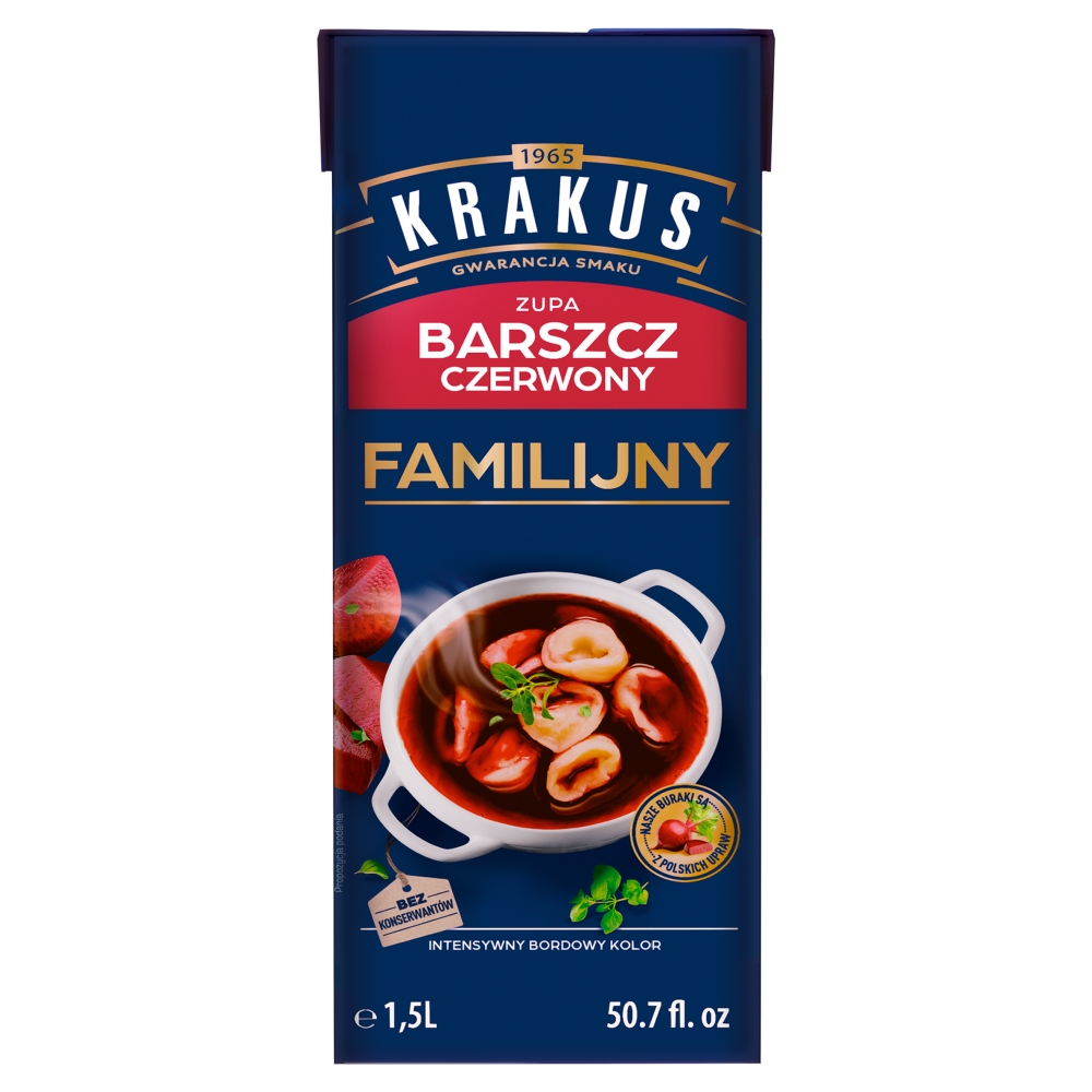 KRAKUS Zupa barszcz czerwony 1500 ml