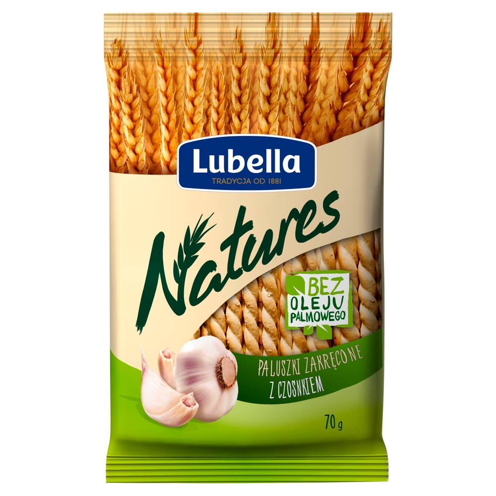 LUBELLA NATURES Paluszki z czosnkiem 70 g