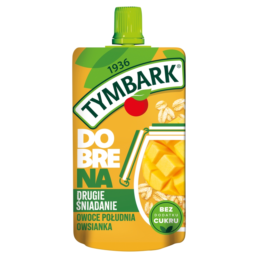 TYMBARK Mus jabłko banan mango z płatkami owsianymi 100 g
