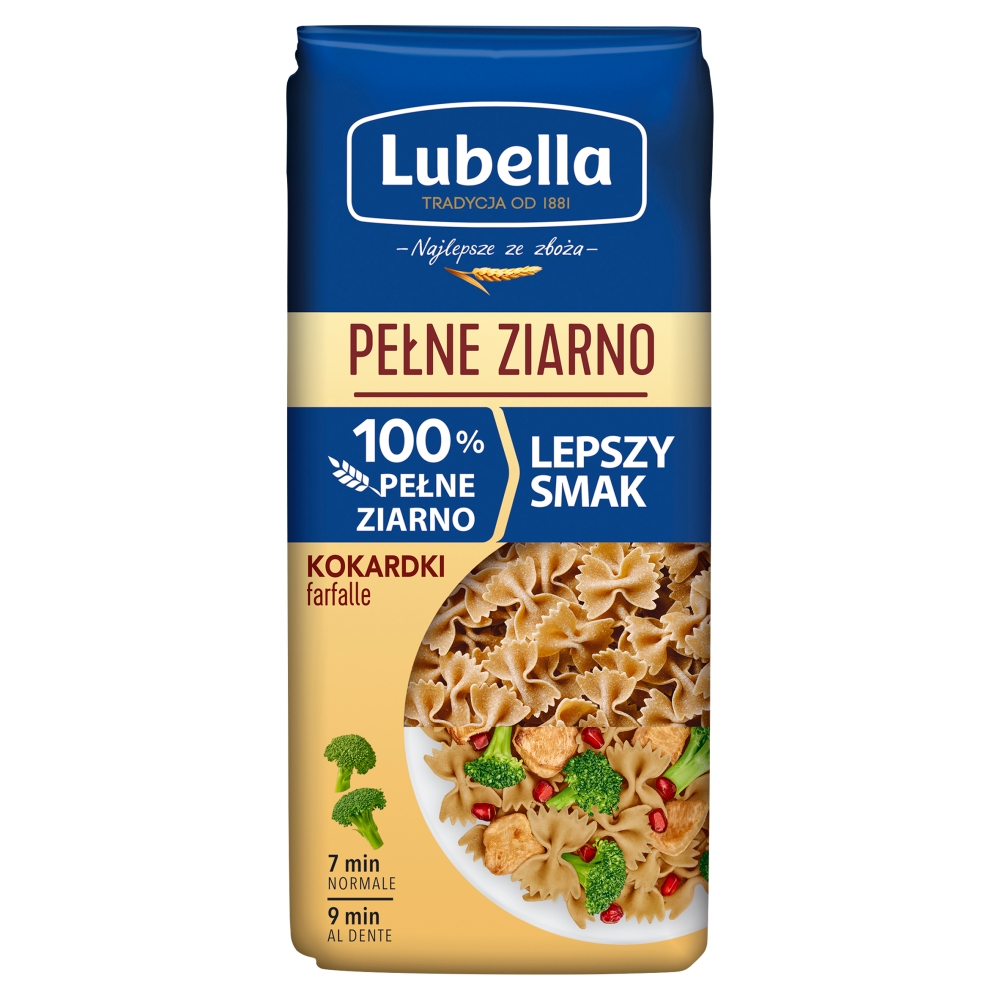 LUBELLA PEŁNE ZIARNO Makaron kokradki 400 g