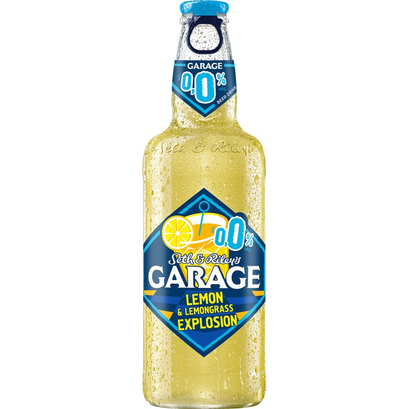 GARAGE Piwo bezalkoholowe Lemon & Lemongrass Explosion 400 ml