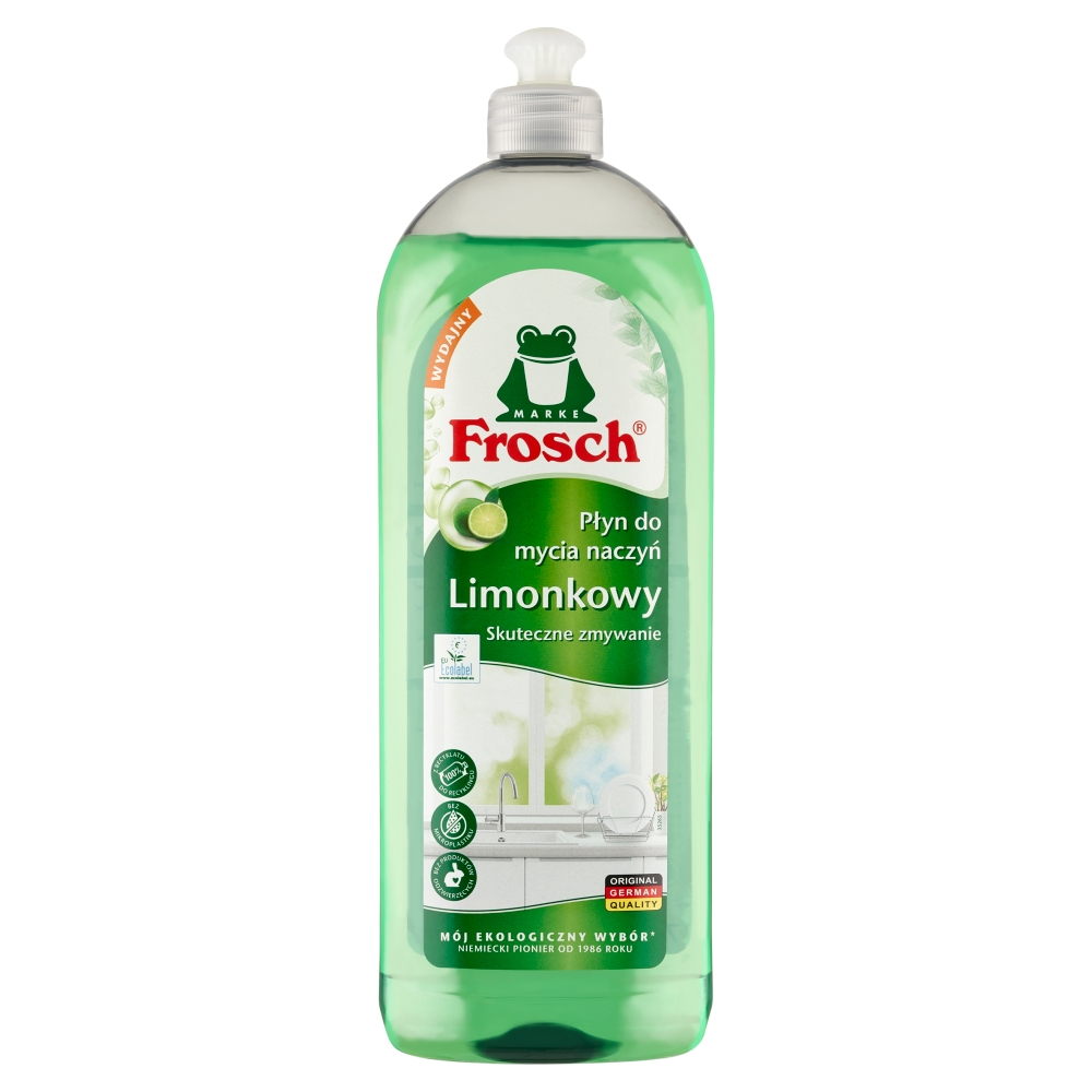 FROSCH Płyn do mycia naczyń Limonkowy 750 ml
